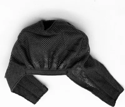 Produktbild von INF Katzenmaulkorb: Beißschutz & Atmungsaktive Maske für die Fellpflege Schwarz S