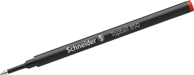 Image de Mine de roller Schneider Topball 850 (format européen, 0,5 mm), paquet de 10, rouge