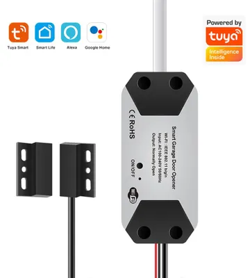 Produktbild von Offgridtec Smart WiFi Garagentoröffner – Tuya Smart Life, App & Sprachsteuerung