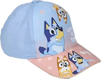 Produktbild von Bluey Bingo Kinderserie Kinder Jungen Basecap Baseball Kappe Mütze Gr. 51 – Blau / 51