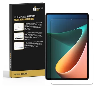 Produktbild von 1x 9H Panzerglas für Xiaomi Mi Pad 5 Displayschutz Schutzglas Panzerfolie Schutzfolie Hartglas Displayglas Tempered Glasfolie Sicherheitsglas Echtglas