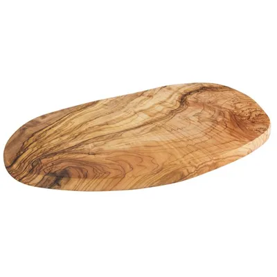 Produktbild von APS Servierbrett OLIVE aus geöltem Olivenholz BxTxH: 35 x 20,5 x 1,5 cm