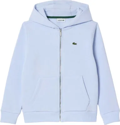 Produktbild von Lacoste - Hoodie mit durchgehendem Reißverschluss Kängurutasche für Kinder GT1774 (104) (Blau)