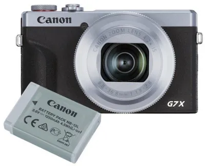 Produktbild von Canon PowerShot G7 X Mark III, 20,1 MP, 5472 x 3648 Pixel, CMOS, 4,2x, 4K Ultra HD, Schwarz, Edelstahl