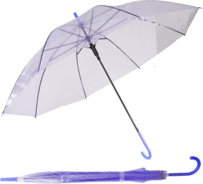 Produktbild von Regenschirm Transparent Hochzeit Transparent Violett