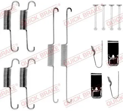 Produktbild von 105-0723 QUICK BRAKE Sada p?íslušenství, brzdové ?elisti x