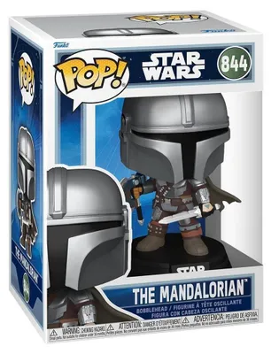 Zdjęcie produktu dla Figurka winylowa Funko POP! z serii „Gwiezdne Wojny” – The Mandalorian (844)