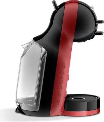 Produktbild von Krups Nescafé Dolce Gusto Mini Me Schwarz Rot KP120H, Pad-Kaffeemaschine, 0,8 l, Kaffeekapsel, 1500 W, Schwarz, Kirsche (Frucht)