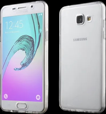 Produktbild von Crystal Case Hülle für Samsung Galaxy A5 2016 Transparent Full Body
