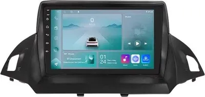 Obrázok produktu pre Autorádio s Bluetooth a CarPlay pre Ford Escape a Kuga 2 (2013–2017) – kompatibilné s Apple a Android – stereo systém s navigačným systémom – 1 GB RAM, 32 GB pamäť