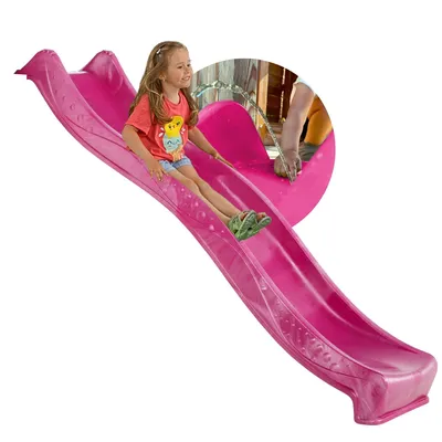Produktbild von Spielturmking Wellenrutsche WATERSLIDE 2,30 m Podesthöhe 1,20 m - Pink 32382-56