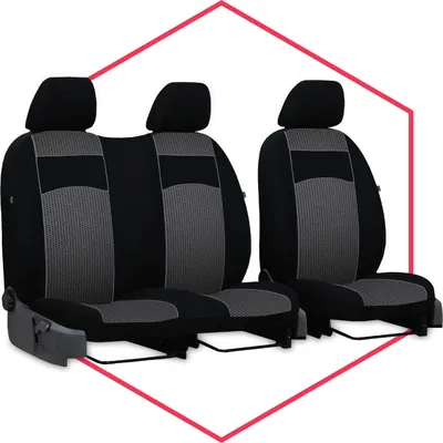 Immagine prodotto di Coprisedili auto Coprisedili universali per Ford Transit V - 06 BUS Grigio