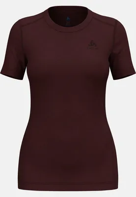 Zdjęcie produktu dla Natural Merino 200 Base Layer T-shirt, Kobiety - Odlo, kolor:30910 fudge, rozmiar:S