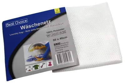 Produktbild von Wäschenetz 2er XL 50x40cm m.Reissverschluss