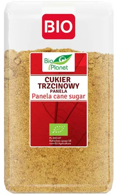 CUKIER TRZCINOWY PANELA BIO 1 kg - BIO PLANET