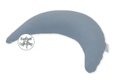 Produktbild von Theraline Bambusmond inkl. abnehmbarem Bezug, Dessin 154 "Melange blau-grau" Bamboo Collection