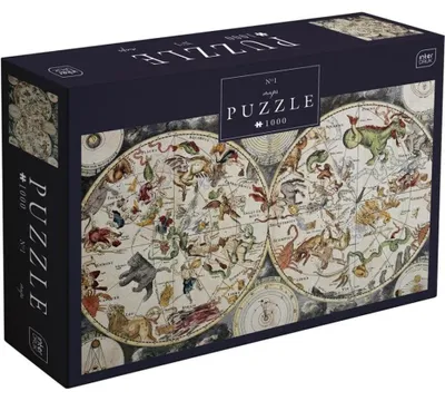 Produktbild von INTERDRUK Puzzlekarten 1: Sternzeichen 1000 dlks