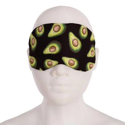Image de Masque pour les yeux avocat multicolore