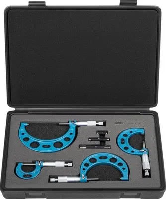 Immagine prodotto di Happyment Micrometro PRO - Micrometro 4 in 1 - Acciaio inox - Con scatola di custodia