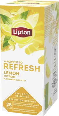 Produktbild von Lipton - Tee Lipton Refresh Lemon 25x1.5gr | Sich ein 25 -Stück schnappen