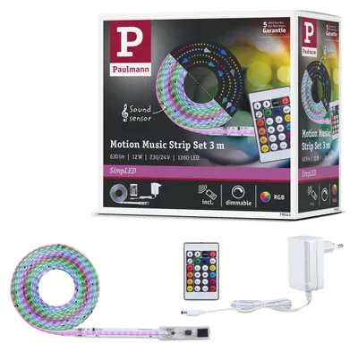 Zdjęcie produktu dla Kompletny zestaw taśmy LED RGBIC Paulmann SimpLED