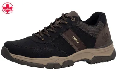 Productafbeelding van Rieker sportieve veterschoen, zwart