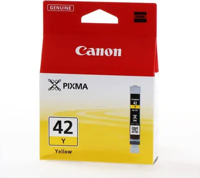 Zdjęcie produktu dla Canon 6387B001, Standardowa wydajność, Żółty, Tusz na bazie pigmentu, 1 szt., 284 stron(y)