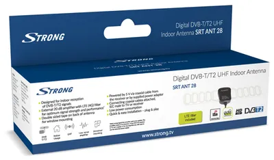 Produktbild von Strong DVB-T /T2 Zimmerantenne SRT ANT 28