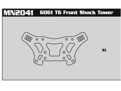 Produktbild von Amewi MN2041 6061 T6 Front Shock Tower