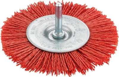 Productafbeelding van Connex schuurborstel 75mm – Met schuurstof – Nylonborstel
