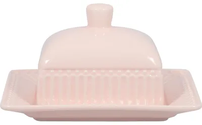 Produktbild von Greengate Alice Butterdose small pale pink 14 x 12 cm