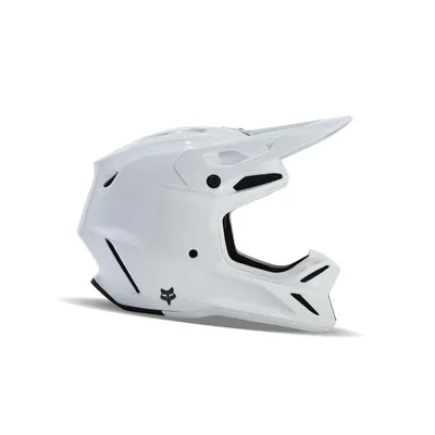 Produktbild von FOX V3 RS Carbon Solid MIPS Motocross Helm, weiß, XS (53/54)