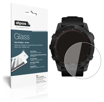 Obrázok produktu pre 2x ochranná fólia pre Garmin Fenix 7 (47 mm) - Anti-Shock 9H Film dipos Glass Plastic Glass