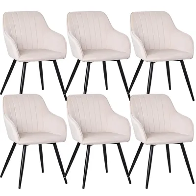 Image de Chaises de salle à manger HOMAVO (lot de 6) | Chaises de salle à manger, chaise de bureau, tabouret, chaise de bureau
