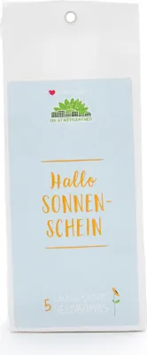 Produktbild von Samenbomben - 5er Papiertüte - Sonnenschein