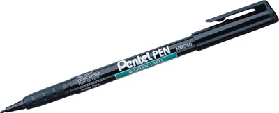 Produktbild von Pentel NMS50, Schwarz, Feine Spitze, Schwarz, 2 mm, 1 mm, 1 Stück(e)