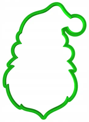 Produktbild von Cookie Monster Plätzchenform Mikołaj 54 Weihnachten Grün