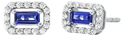 Produktbild von Luxuriö se Silberohrringe mit Zirkonen Brilliance Cross MKC1824040