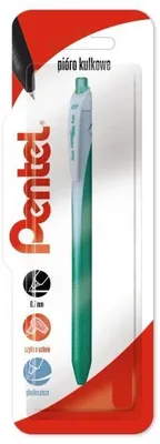 Image de Stylo à bille 0,7 mm EnerGel BL437 vert, 1 pièce - PENTEL