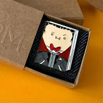 Obrázok produktu pre Odznak – Gróf Dracula – Molom