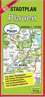 Produktbild von Stadtplan Plauen