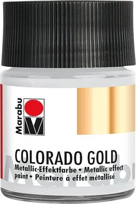 Produktbild von Marabu 12640005782, Metallisch, Silber, Farbe auf Wasserbasis, Flüssigkeit, 50 ml, 1 Stück(e)