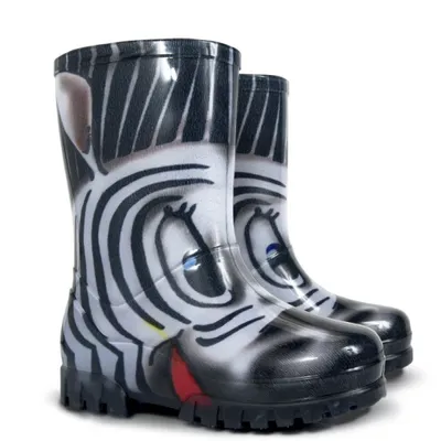 Obrázek produktu pro Holínky gumáky gumáčky Demar Twister Print S zebra 3216 22/23