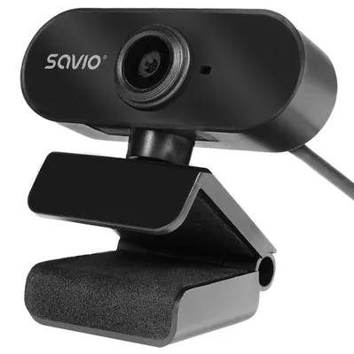 Imagen del producto de Cámara web Savio CAK-04, 720 MP, resolución 1280 x 720 píxeles, conexión USB, color