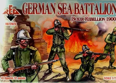 Image de Bataillon maritime allemand « Red Box » Révolte des Boxers 1/72 RB72023