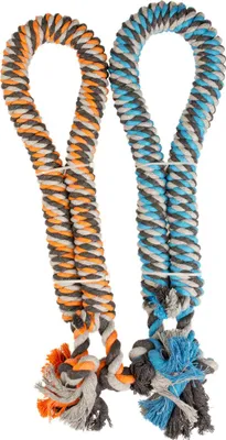 Produktbild von Duvo+ Verdrehtes Baumwollseil mit Knoten, Maße: Ø 4,4 cm - 120 cm