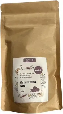 Produktbild von Kvitok Magisches Badepulver Orientalische Nacht 300 g
