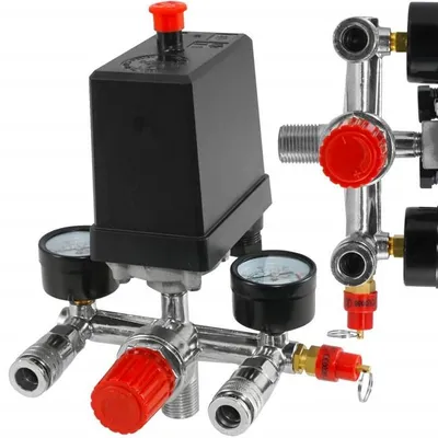 Obrázek produktu pro Tlakový spínač na kompresor 400V 8bar Pro-Tech TOOLS 14650