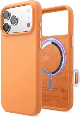 Immagine prodotto di Custodia in silicone Elago MagSafe per iPhone 17 Pro Max arancione