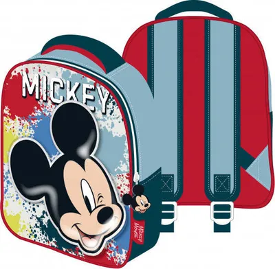Produktbild von Mickey Maus Jungen 3D Rucksack Kinderrucksack Kindergartentasche Kindergartenrucksack ca. 33cm